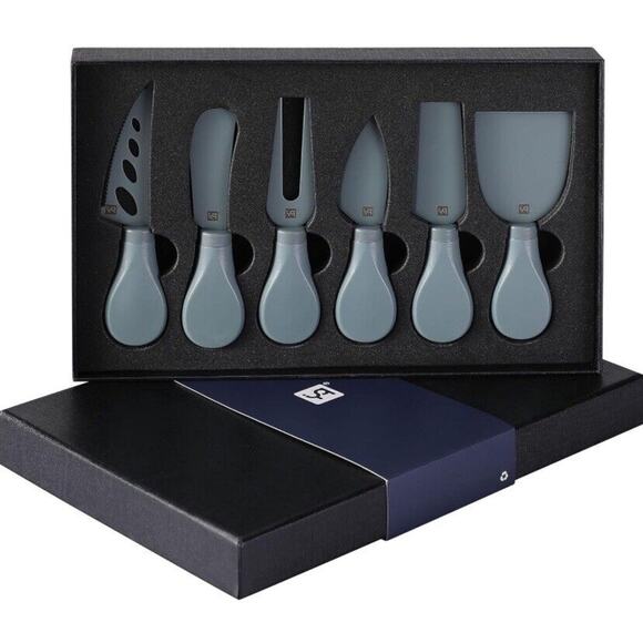 YQ Other - Premium Stainless Steel Cheese Tool Set 6 Pc Charcuterie Knives Slicer Cutter